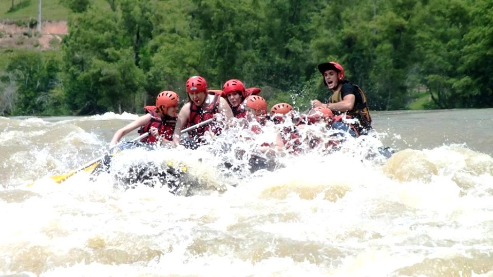 Rafting em Santa Catarina
