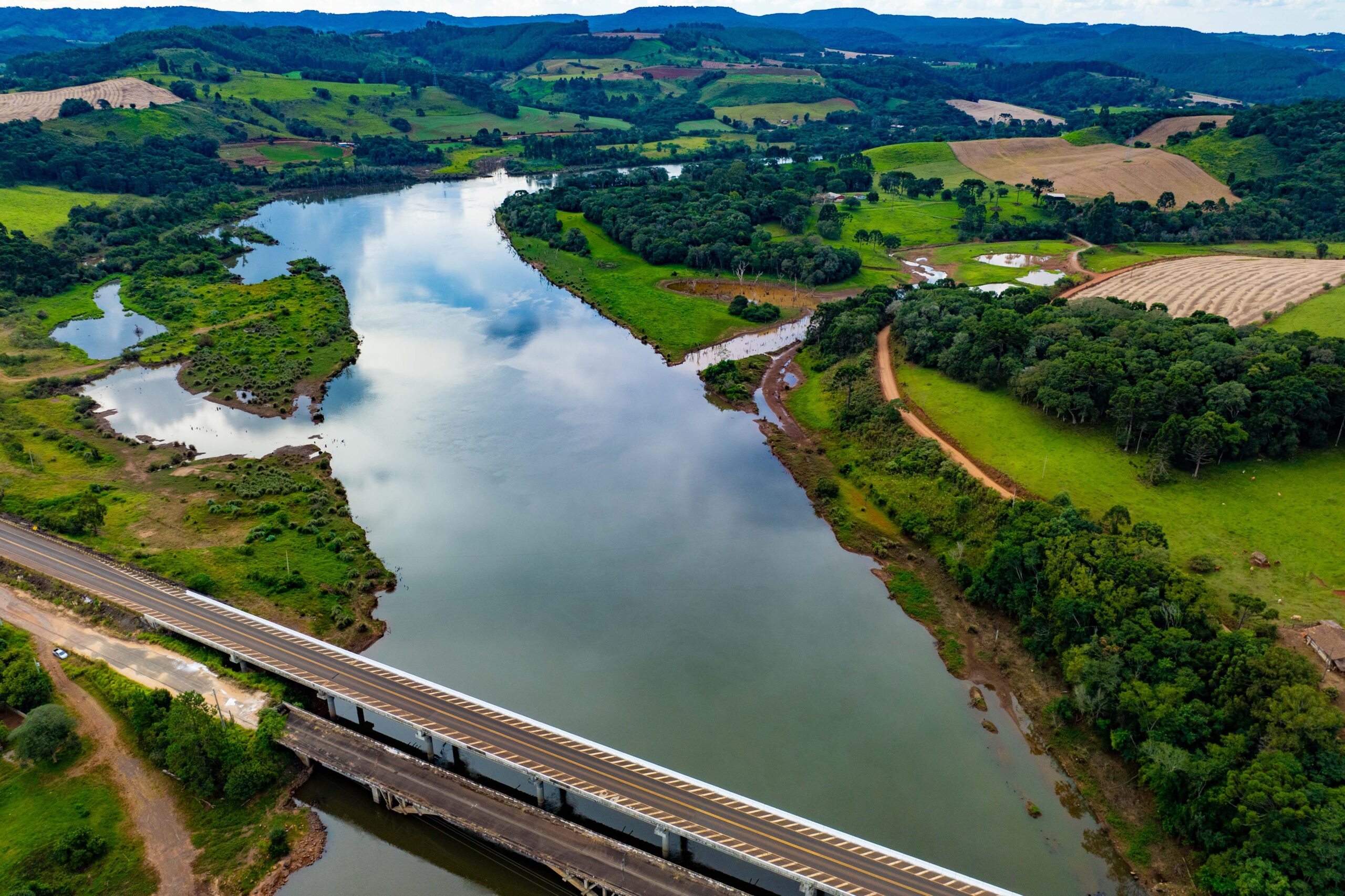 Rio em Santa Catarina